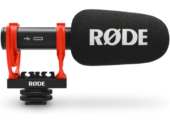 RODE Microphones RDE Video Mic GO II Ultra-compact and Lightweight Shotgun Microphone with USB Audio for Filmmaking, Content Creation, Location Recording, Voice Overs, Podcasting and Video Calls